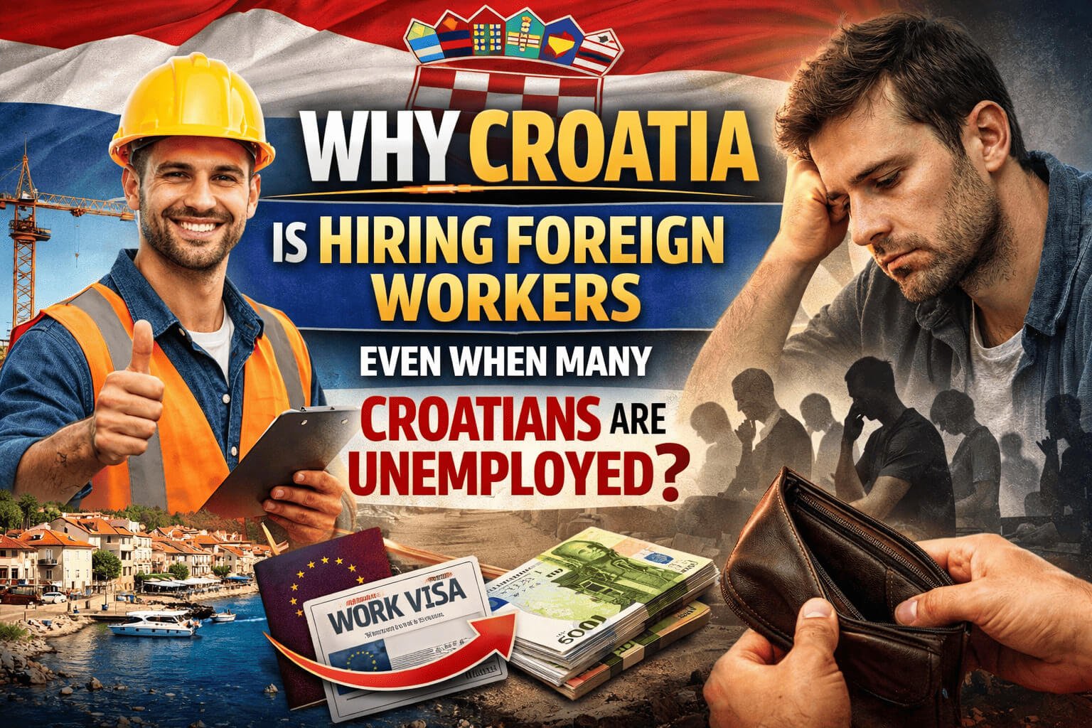 Why Croatia Is Hiring Foreign Workers Even When Many Croatians Are Unemployed