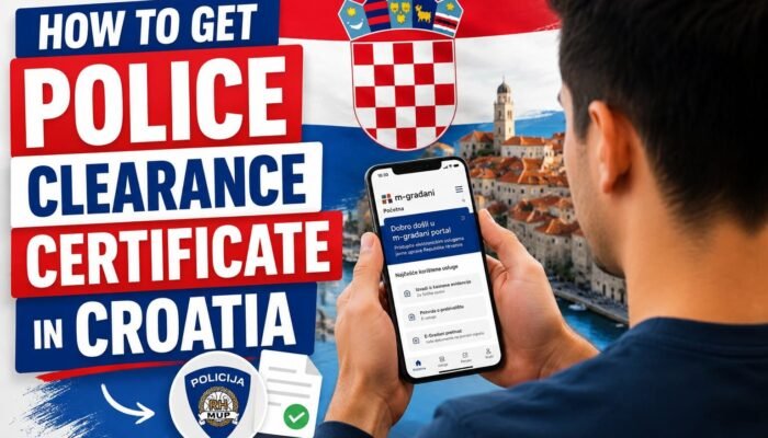 How to get Police Clearance Certificate in Croatia
