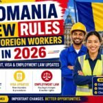 Romania New Rules for Foreign Workers in 2026 – Work Permit, Visa & Employment Law Updates