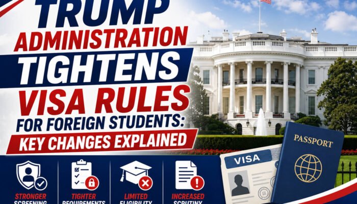 Trump Administration Tightens Visa Rules for Foreign Students: Key Changes Explained